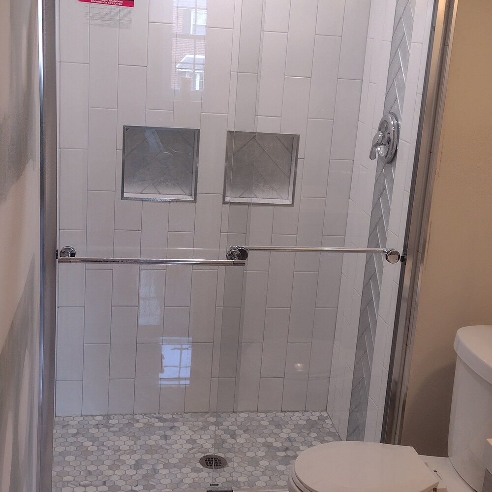 Doylestown — Walk-In Shower · Cement Tile Niches